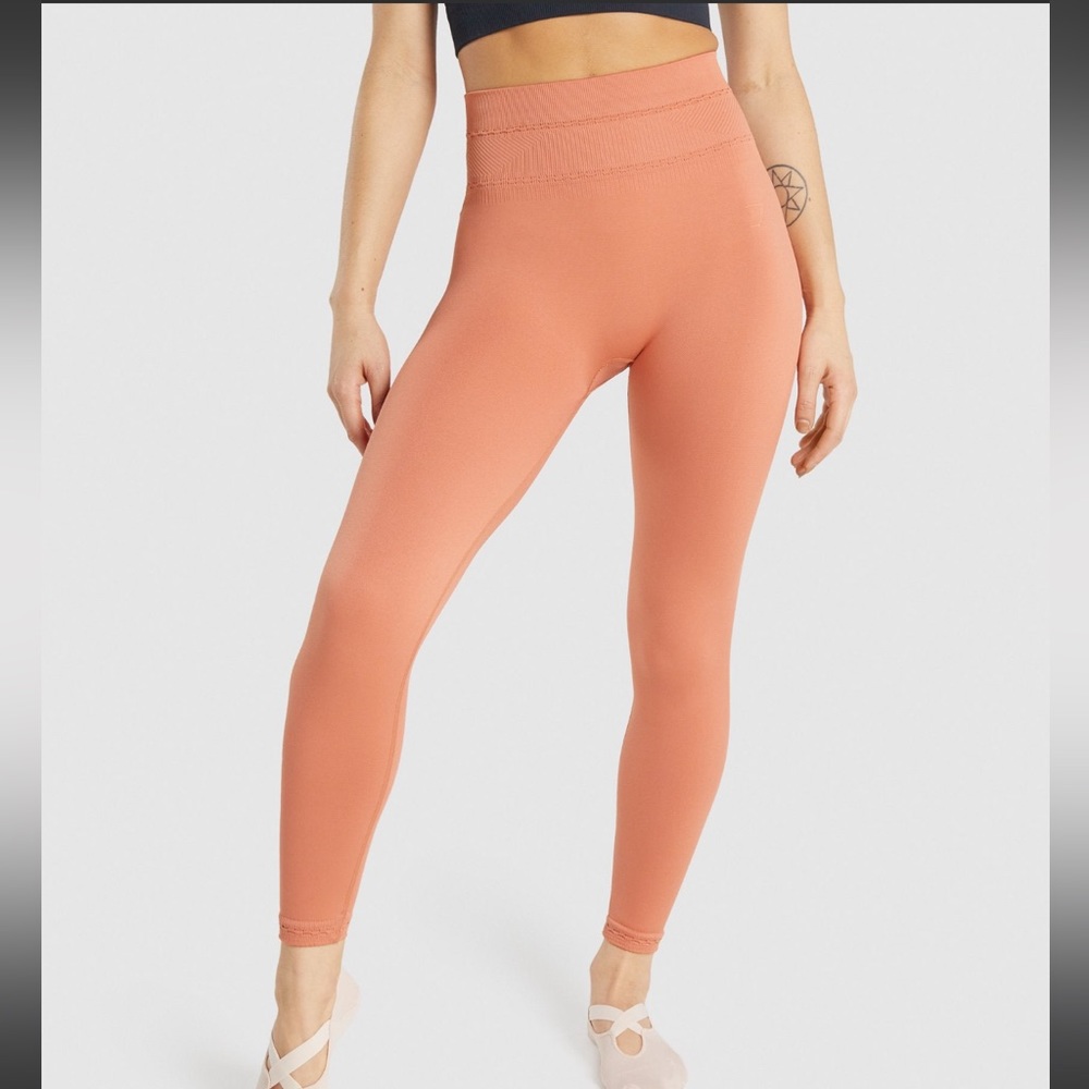 Gymshark Orange Leggings